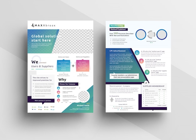 Premium Psd Multipurpose Marketing Flyer Template