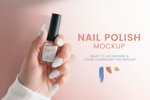 Download Nail Polish Bottle Psd 40 High Quality Free Psd Templates For Download