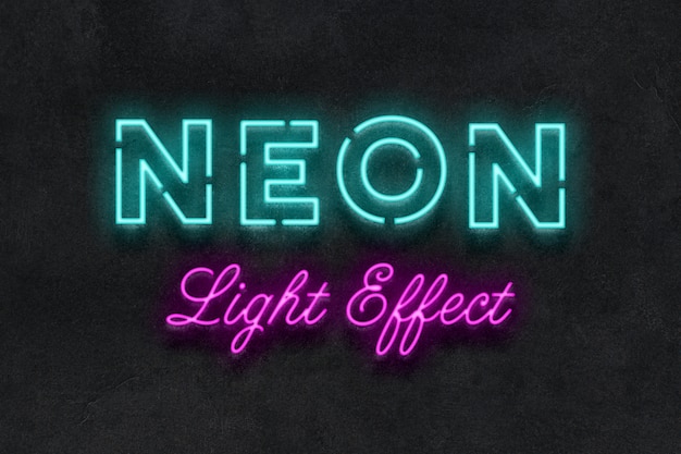 Download Neon Text Psd 700 High Quality Free Psd Templates For Download