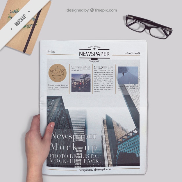 Download Newspaper Mockup Images Free Vectors Stock Photos Psd