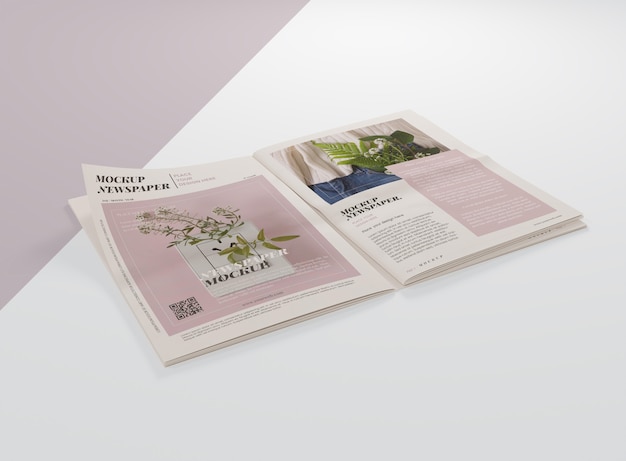 Download Free PSD | Newspaper mock-up