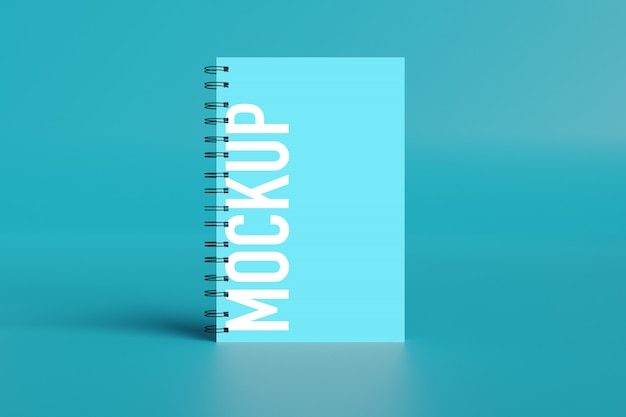 Download Premium PSD | Notebook mockup for scene creator