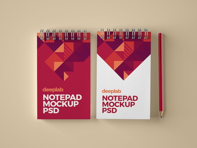 Download Notepad branding mockup | Premium PSD File