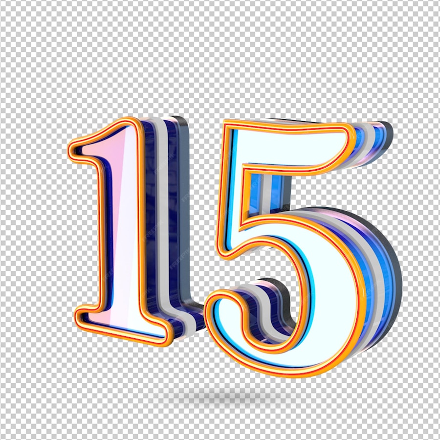 Premium Psd Number 15