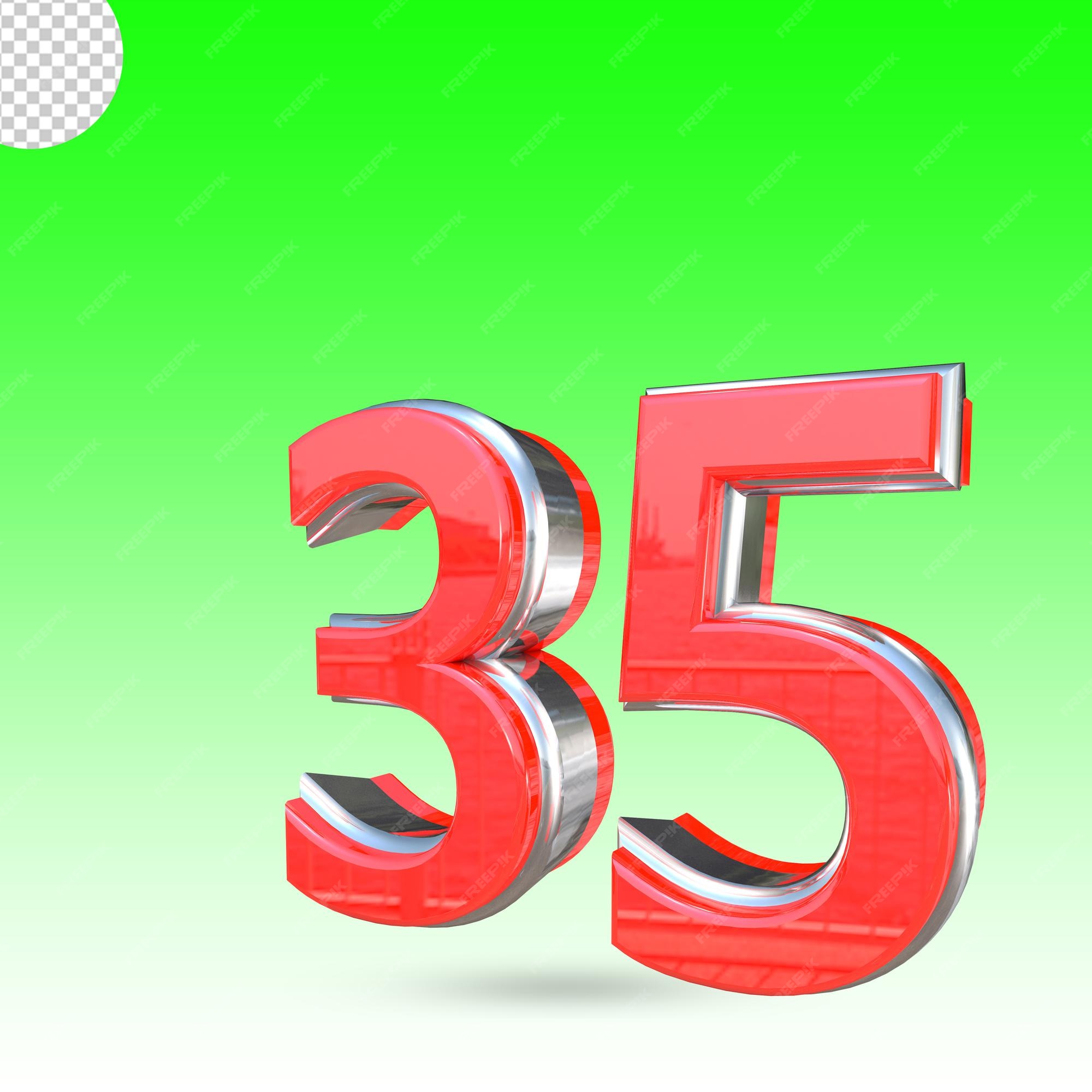 Premium PSD Number 35 premium-psd-number-35