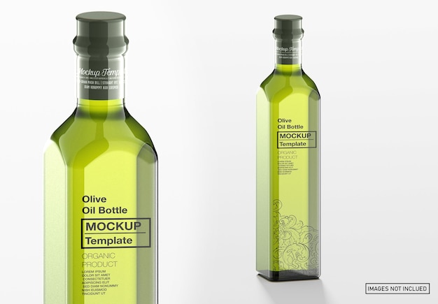 Download Premium PSD | Olive oil bottle mockup