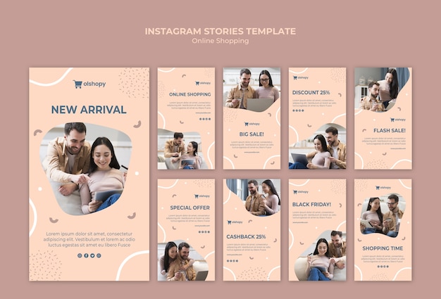 Download Free Psd Online Shopping Instagram Stories Yellowimages Mockups