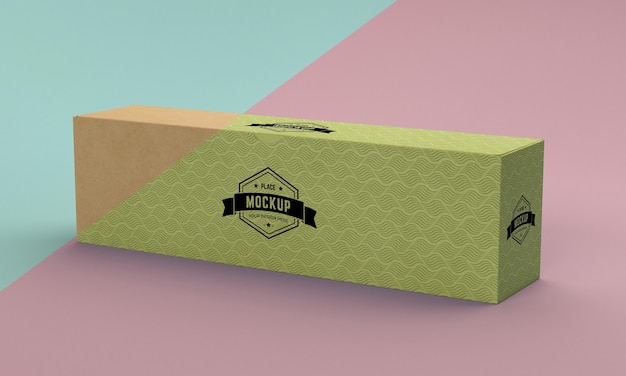 Download Free PSD | Packaging box mock-up