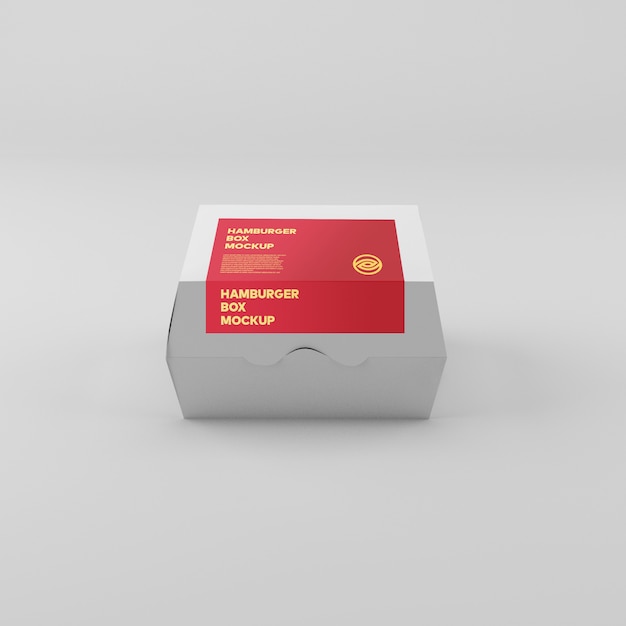 Download Packaging burger mockup | Premium PSD File