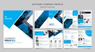 Premium PSD Pages Company Profile Template