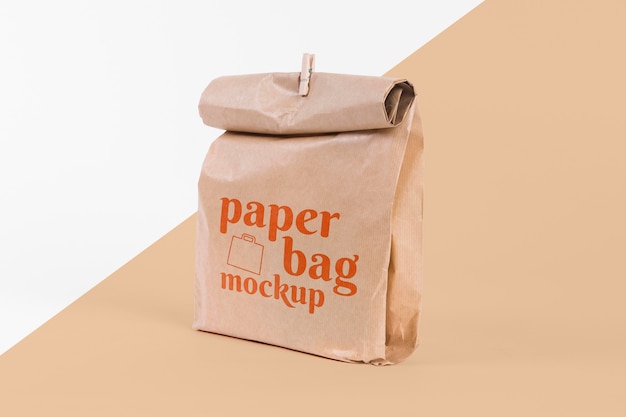 Download Free PSD | Paper bag concept with mock-up