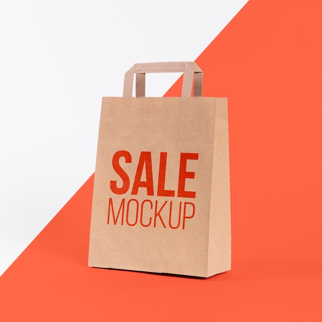 Download Free PSD | Paper bag concept with mock-up