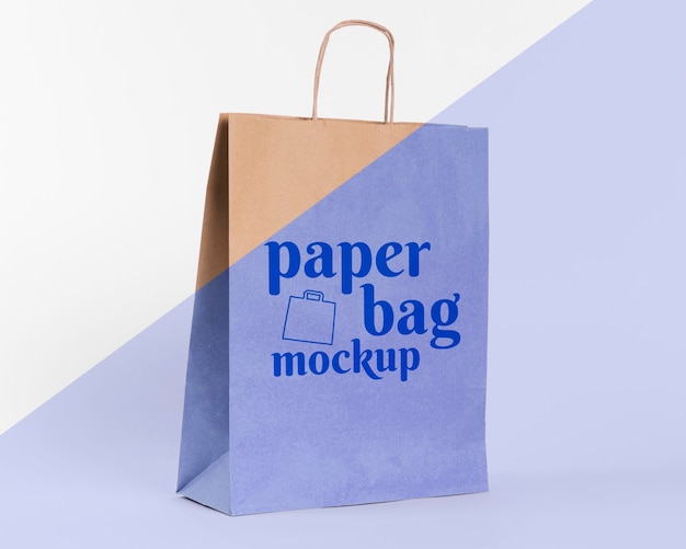 Download Free PSD | Paper bag concept with mock-up