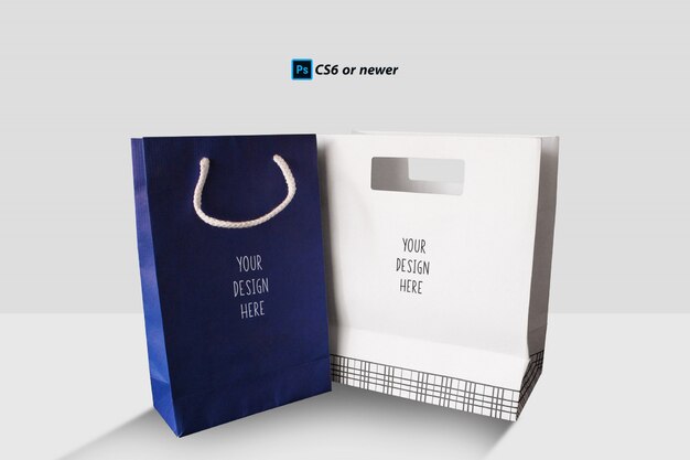 Download Paper bag mock up | Premium PSD File