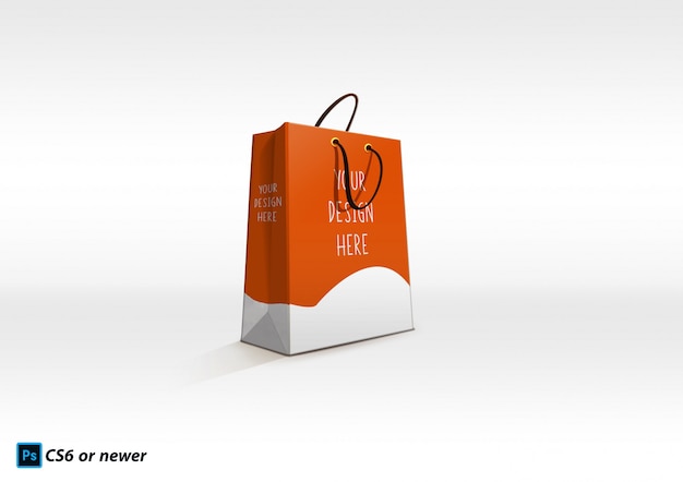 Download Paper bag mock up | Premium PSD File