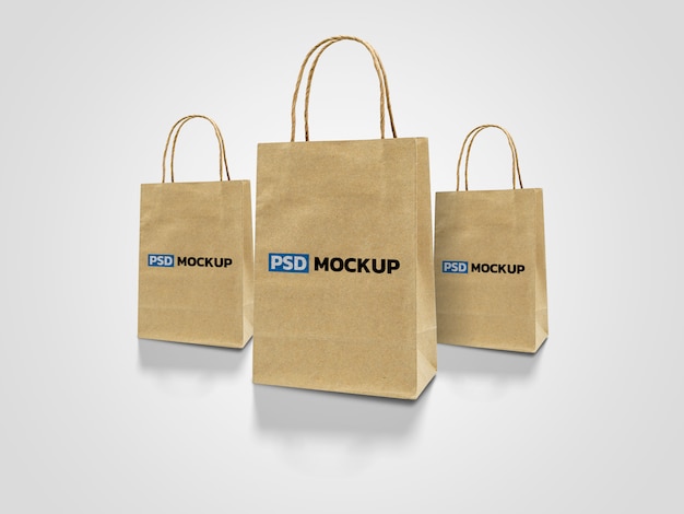 Download Paper bag mockup | Premium PSD File