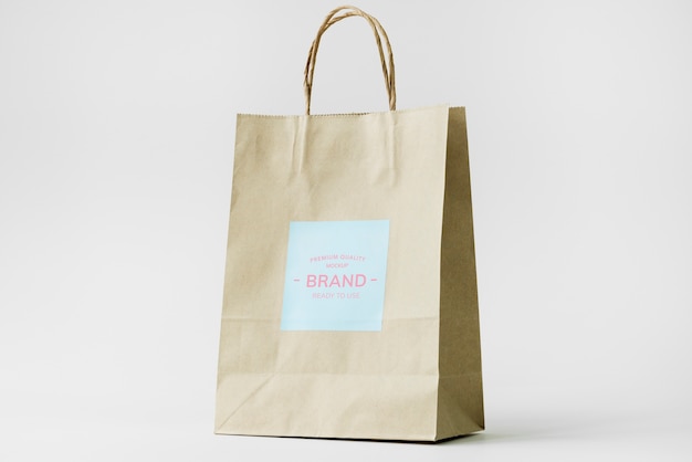 Download Premium PSD | Paper bag mockup