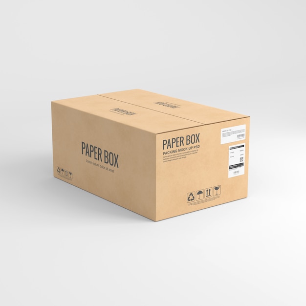 Download Free Mockups Small White Box Mockup Free Psd