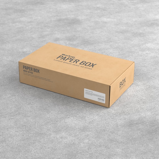 Download Paper box mockup | Premium PSD File