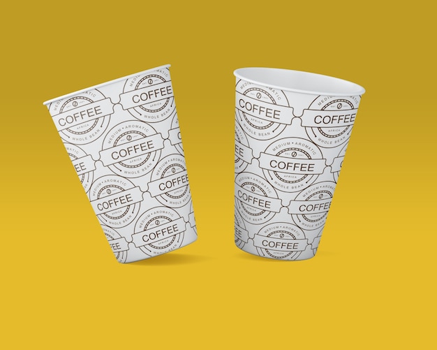 Download Paper coffee cup mockup | Free PSD File