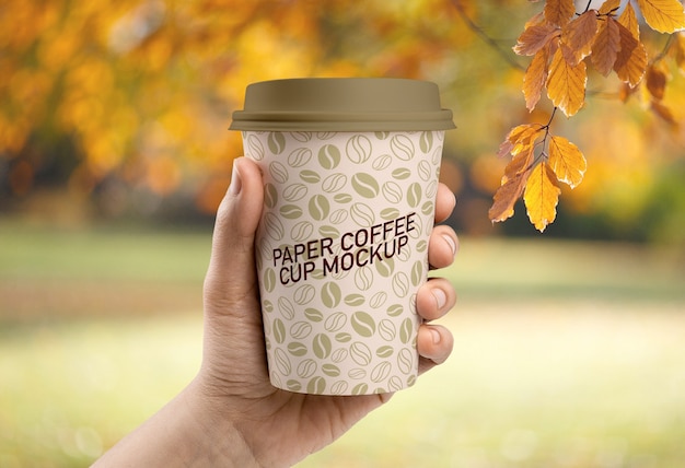 Download Paper coffee cup mockup | Premium PSD File