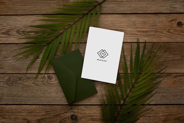 Download Free PSD | Paper envelope design mockup