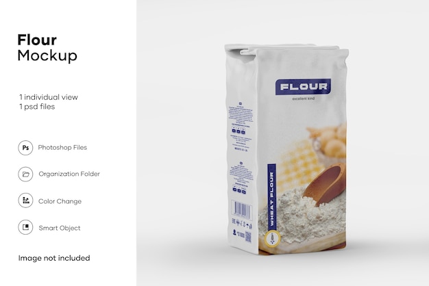 Download Premium Psd Paper Flour Bag Mockup