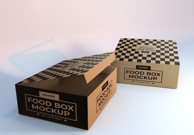 Download Premium Psd Paper Food Packaging Mockup PSD Mockup Templates