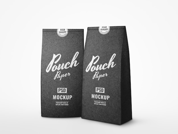 Download Premium Psd Paper Pouch Mockup PSD Mockup Templates