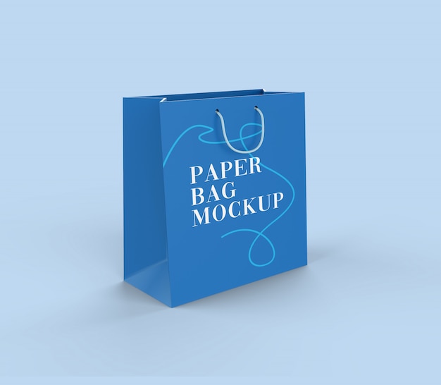 Download Paper shopping bag mockup | Premium PSD File