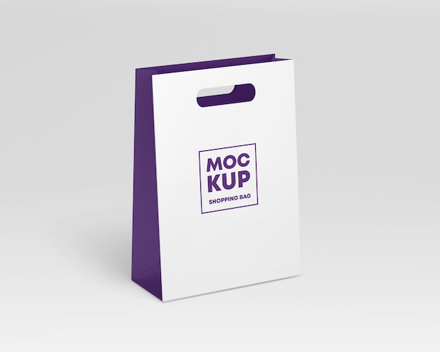 Download Paper shopping bag mockup PSD file | Premium Download