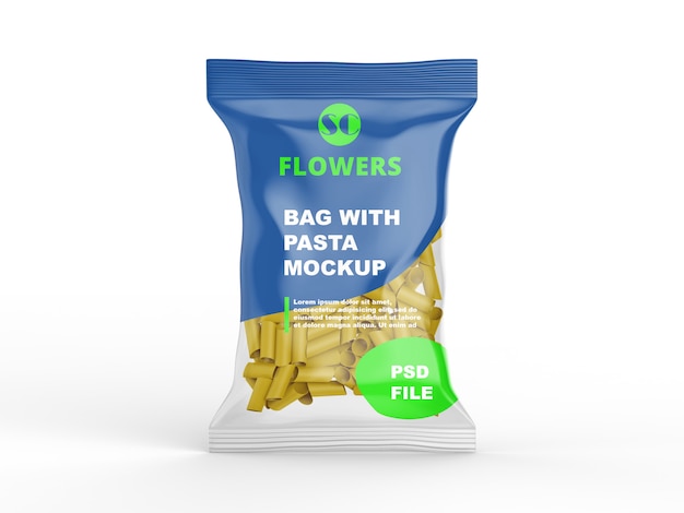 Download Premium Psd Pasta Bag Mockup