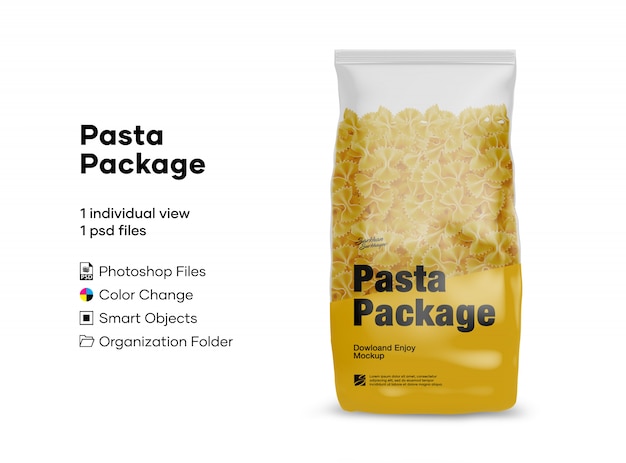 Download Premium Psd Pasta Package