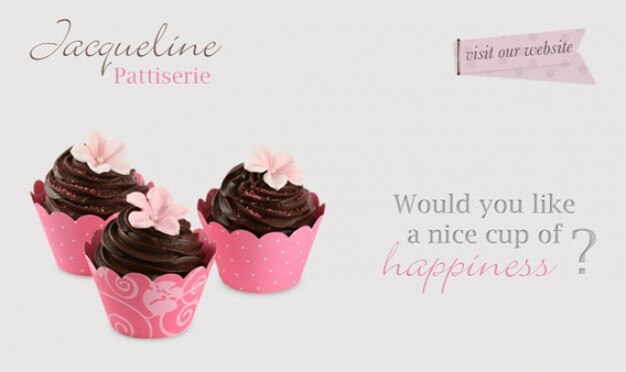 Download Free PSD | Patisserie newsletter psd