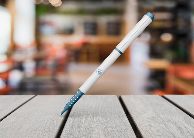 Download Pen mockup for merchandising | Free PSD File