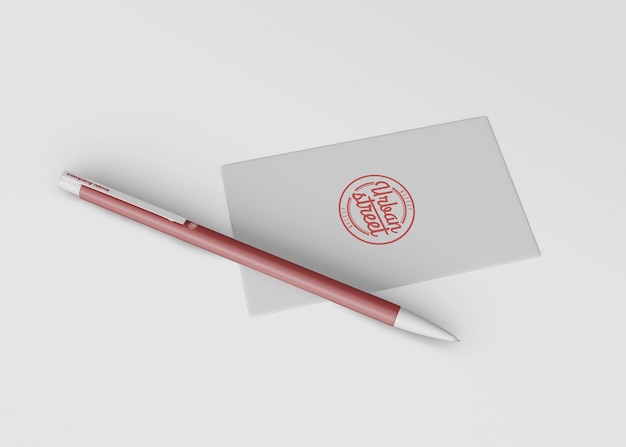 Download Pen mockup for merchandising PSD file | Free Download