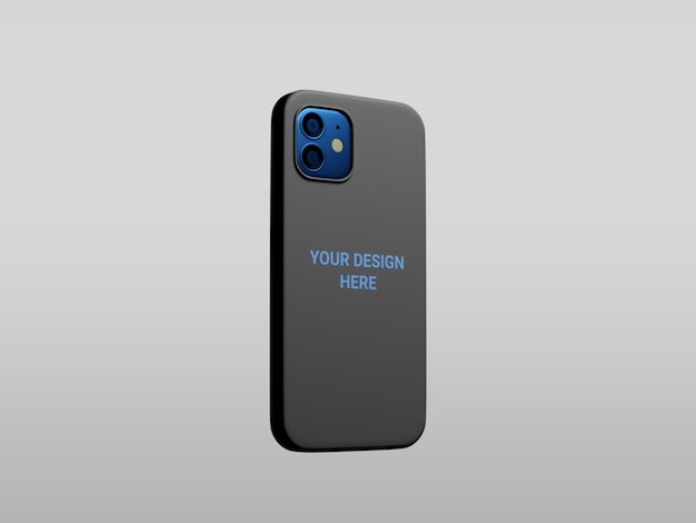 Download Premium PSD | Phone case mockup isolated