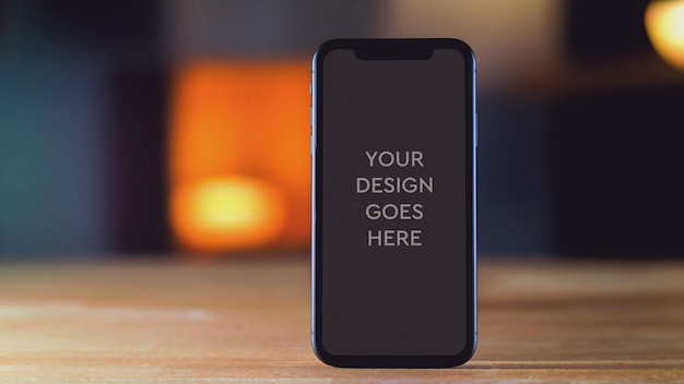 Premium PSD | Phone display mockup