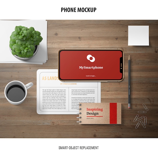 Download Phone screen mockup | Free PSD File