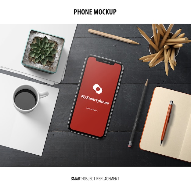 Download Phone screen mockup | Free PSD File