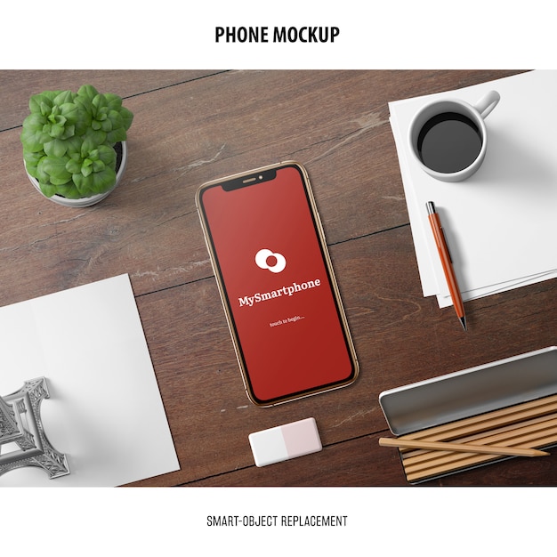 Download Phone screen mockup | Free PSD File