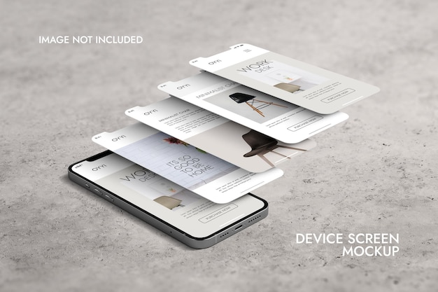 Download Free PSD | Phone and screen - ui ux app presentation mockup