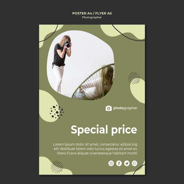 Free Photography Flyer Templates Psd