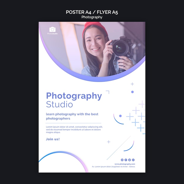 Free Photography Flyer Templates Psd