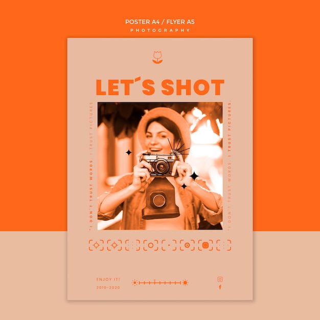 Free Photography Flyer Templates Psd