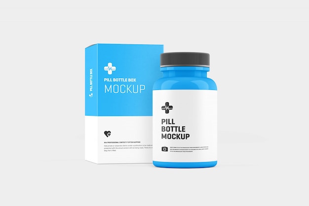 Download Premium Psd Pill Bottle Mockup