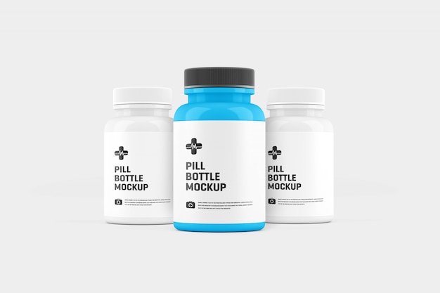 Download Premium Psd Pill Bottle Mockup