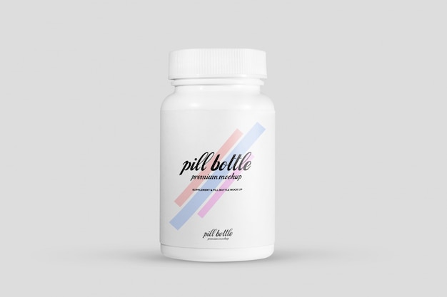 Download Pill bottle mockup PSD file | Premium Download