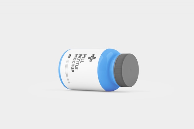 Download Pill bottle mockup PSD file | Premium Download