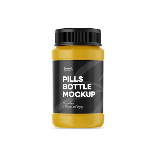 Download Pills bottle mockup | Premium PSD File